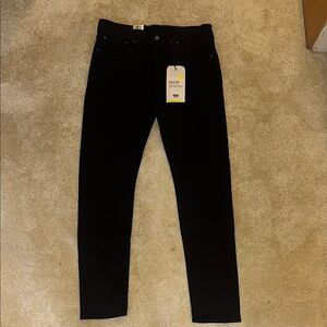 NWT 512 Levi’s Men’s Black Jeans
